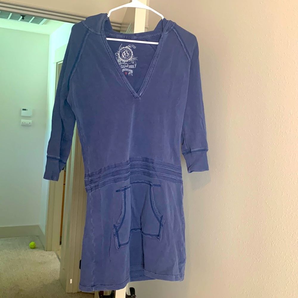 *3 for $20!* Gap 100% cotton hooded sweatshirt dress